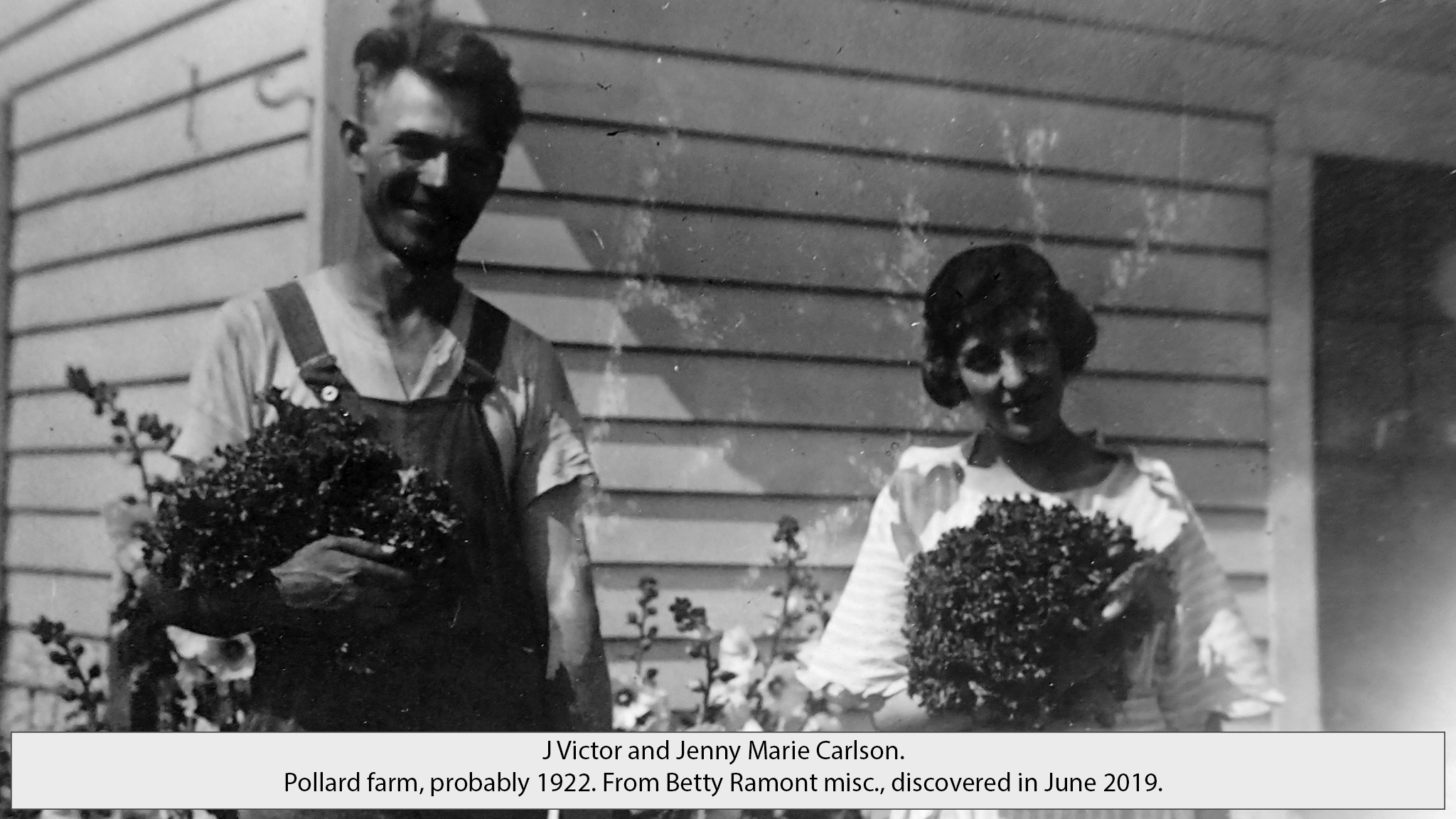 Vic Jenny garden